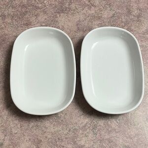 Pair of 2 Vintage Corning Ware Sidekick Dishes